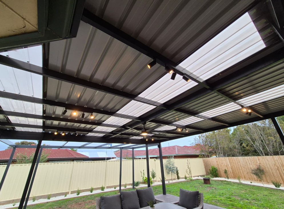 outdoor lights installed